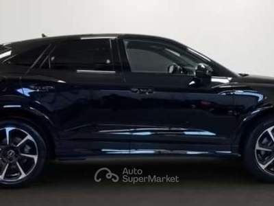 Audi Q3 Sportback 45 1.4 tfsi e S line S-tronic Identity black  camera 19" 2022 Nero usata Monte Compatri