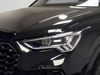 Audi Q3 Sportback 45 1.4 tfsi e S line S-tronic Identity black  camera 19" 2022 Nero usata Monte Compatri