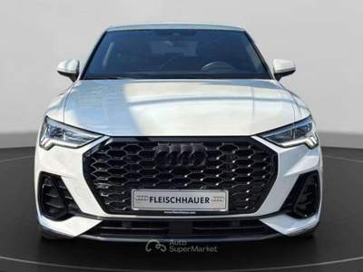 Audi Q3 Sportback 45 1.4 tfsi e S line S-tronic Identity black camera 20" Bianco usata Monte Compatri
