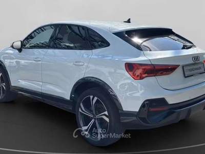 Audi Q3 Sportback 45 1.4 tfsi e S line S-tronic Identity black camera 20" Bianco usata Monte Compatri