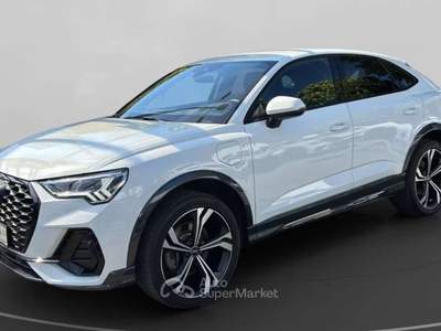 Audi Q3 Sportback 45 1.4 tfsi e S line S-tronic Identity black camera 20" Bianco usata Monte Compatri