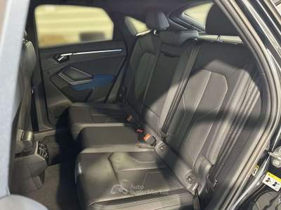 Audi Q3 Sportback 45 1.4 tfsi e S line S-tronic Identity black  camera 20" Nero usata Monte Compatri