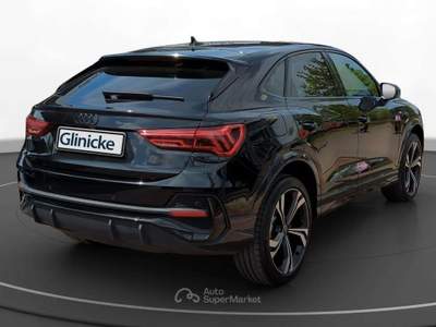 Audi Q3 Sportback 45 1.4 tfsi e S line S-tronic Identity black tetto camera 360° 20" Nero usata Monte Compatri