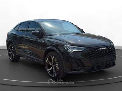Audi Q3 Sportback 45 1.4 tfsi e S line S-tronic Identity black tetto camera 360° 20" Nero usata Monte Compatri