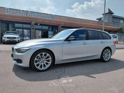 BMW Serie 3 318d 318 d Touring Business aut. Argento usata Mazzano