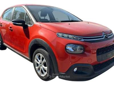 Citroen C3 PureTech 83 S&S Feel Rosso usata Rivignano Teor