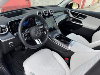 Mercedes-Benz GLC d 4Matic Tetto, Pelle Bianca,AMG Line Premium Plus Grigio usata Crocetta del Montello