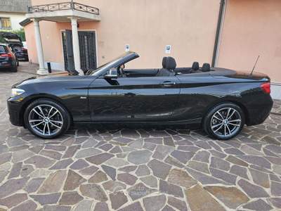 BMW Serie 2 218d d Cabrio Sport Nero usata Monselice