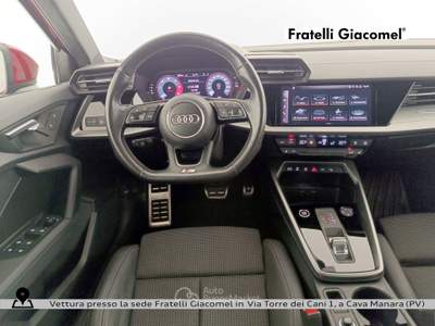Audi A3 sportback 35 2.0 tdi s line edition s-tronic Rosso usata Cava Manara