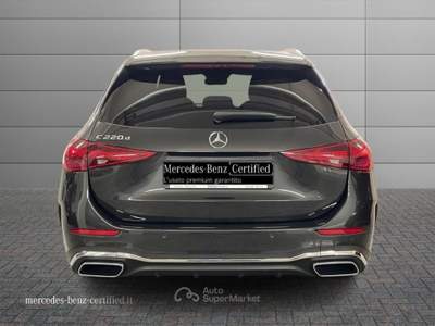 Mercedes-Benz Classe C  - c sw 220 d mhev premium pro auto Grigio usata Montecosaro
