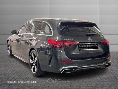 Mercedes-Benz Classe C  - c sw 220 d mhev premium pro auto Grigio usata Montecosaro
