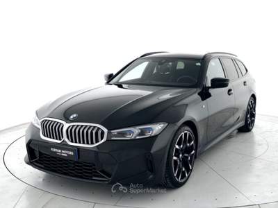 BMW Serie 3 320d 320d touring mhev 48v msport auto Nero usata San Zeno Naviglio