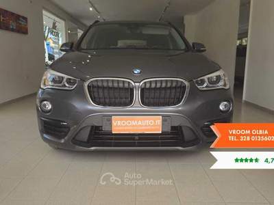 BMW X1 X1 xDrive18d Advantage Grigio usata Olbia