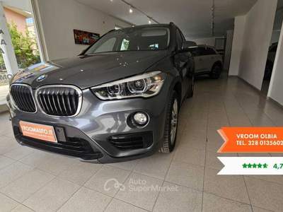 BMW X1 X1 xDrive18d Advantage Grigio usata Olbia
