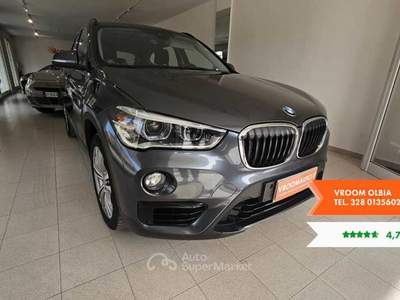 BMW X1 X1 xDrive18d Advantage Grigio usata Olbia