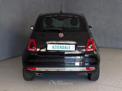 Fiat 500 500 - 1.0 Hybrid 70cv - Club Web Collezione Nero usata Robecco sul Naviglio