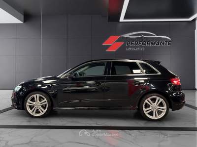 Audi A3 35 2.0 tdi S-LINE 150cv s-tronic Nero usata Roma