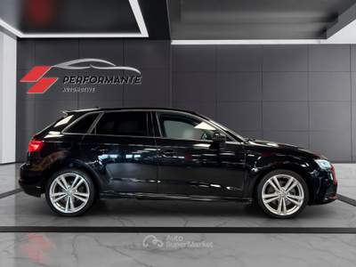 Audi A3 35 2.0 tdi S-LINE 150cv s-tronic Nero usata Roma