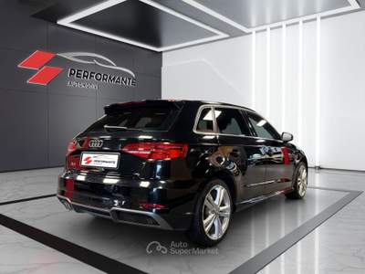Audi A3 35 2.0 tdi S-LINE 150cv s-tronic Nero usata Roma