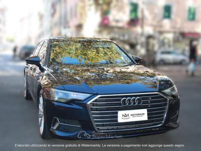 Audi A6 Avant 45 3.0 TDI MHEV 4 S Tronic Business Design Blu/Azzurro usata Livorno
