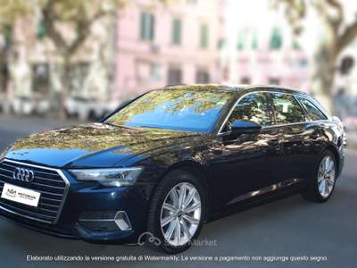 Audi A6 Avant 45 3.0 TDI MHEV 4 S Tronic Business Design Blu/Azzurro usata Livorno