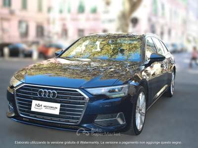 Audi A6 Avant 45 3.0 TDI MHEV 4 S Tronic Business Design Blu/Azzurro usata Livorno