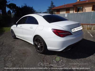 Mercedes-Benz CLA d Automatic Sport Coupè del 2019 Bianco usata Livorno