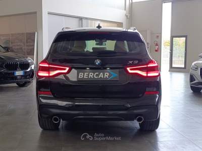 BMW X3 xdrive30d Msport 265cv auto Nero usata Verona