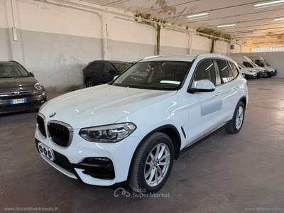 BMW X3 X3 xDrive20d Business Advantage MARCIANTE - SENZA GARANZIA Bianco usata Trani