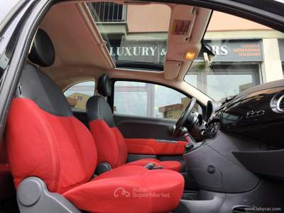 Fiat 500 500 0.9 TwinAir Turbo 116.000KM*TETTO Nero usata Fonte Nuova