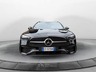 Mercedes-Benz Classe C C 220 d AMG Line ADVANCED PLUS Nero usata Novara