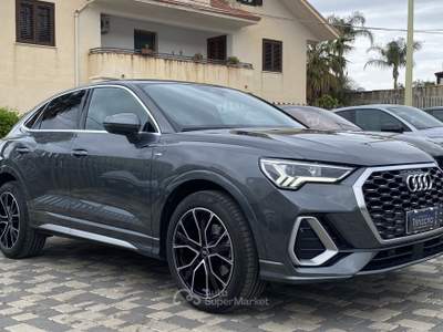 Audi Q3 Sportback S Line interno ed esterno 2.0 TDI 150CV s-tronic 35 Grigio usata Borgetto