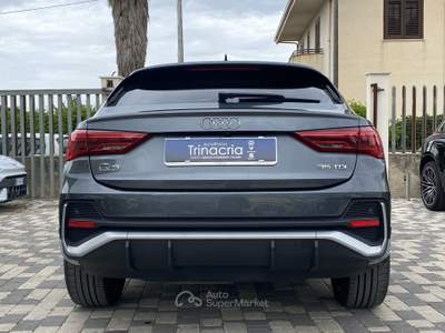 Audi Q3 Sportback S Line interno ed esterno 2.0 TDI 150CV s-tronic 35 Grigio usata Borgetto
