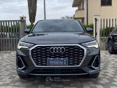 Audi Q3 Sportback S Line interno ed esterno 2.0 TDI 150CV s-tronic 35 Grigio usata Borgetto