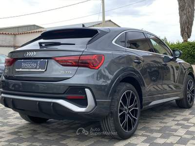 Audi Q3 Sportback S Line interno ed esterno 2.0 TDI 150CV s-tronic 35 Grigio usata Borgetto