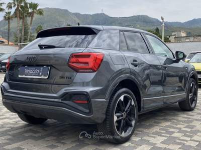 Audi Q2 S Line interno ed esterno 2.0 TDI 150CV s-tronic 35 Grigio usata Borgetto