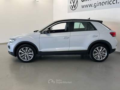 Volkswagen T-Roc 2.0 TDI SCR Advanced BMT DSG Bianco usata Cesena