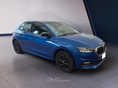 Skoda Fabia IV 2022 1.0 mpi Young Edition 80cv Blu/Azzurro usata Torino