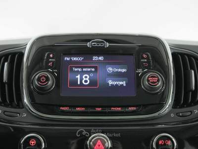 Fiat 500 500 - 500 1.2 Lounge 69cv | FL514AJ Nero usata Cantù