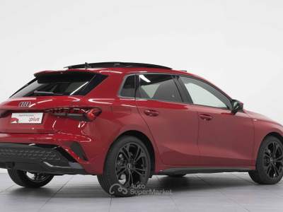 Audi A3 1.5 TFSI Stronic Sline Rosso usata Cantù