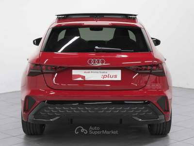 Audi A3 1.5 TFSI Stronic Sline Rosso usata Cantù