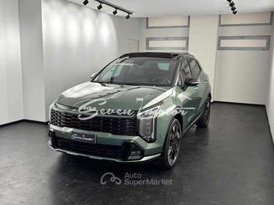 Kia Sportage 1.6 TGDi HEV AT GT-line Plus - TETTO PANORAMICO Verde usata Busto Arsizio