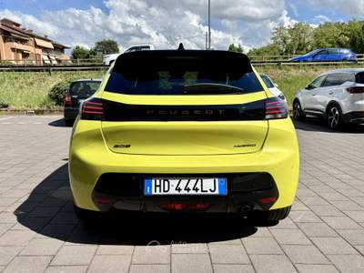 Peugeot 208 Allure Hybrid 110 e-DCS6 auto PROMO Giallo usata Pavia