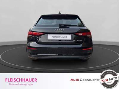Audi A3 SPB 40 TFSI e S tronic plug in 204cv Nero usata Roma