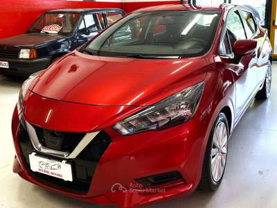 Nissan Micra 1.0 ig-t Acenta 92cv // NEOPATENTATI Rosso usata Barzanò