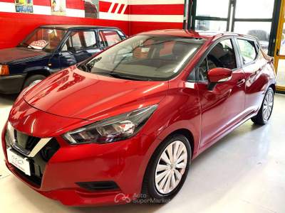 Nissan Micra 1.0 ig-t Acenta 92cv // NEOPATENTATI Rosso usata Barzanò