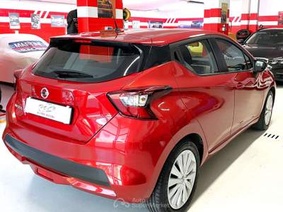 Nissan Micra 1.0 ig-t Acenta 92cv // NEOPATENTATI Rosso usata Barzanò