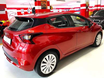 Nissan Micra 1.0 ig-t Acenta 92cv // NEOPATENTATI Rosso usata Barzanò