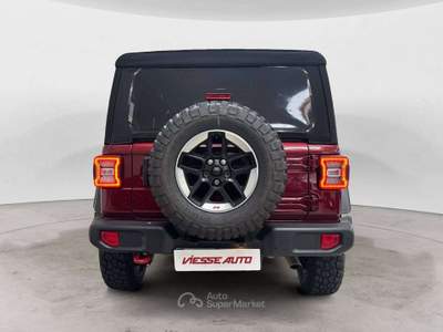 Jeep Wrangler Unlimited 2.0 turbo Rubicon Benzina | COLORAZIONE SNAZZBERRY Rosso usata Milano