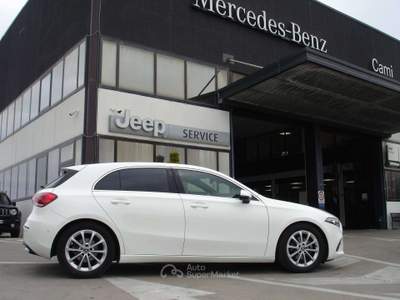 Mercedes-Benz Classe A A 180 d Sport Plus Automatica Bianco usata Pomezia